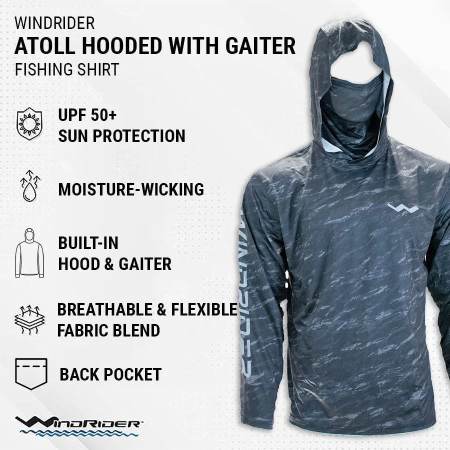 2 Pack Atoll Hooded Shirt with Gaiter