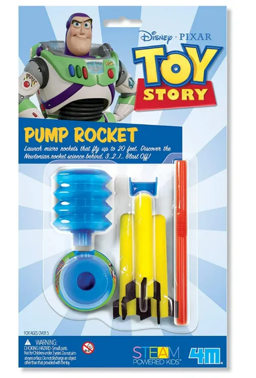 4M Disney Pixar Toy Story Pump Rocket