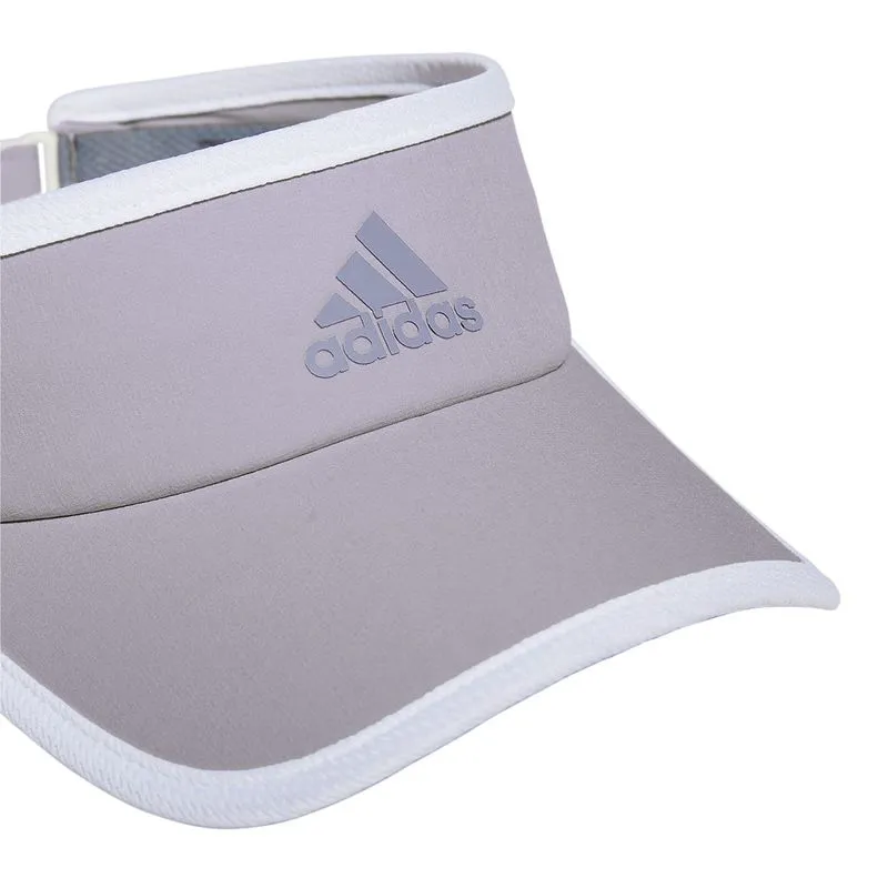 Adidas Superlite 2 Women's Tennis Visor Silver Grey Violet White