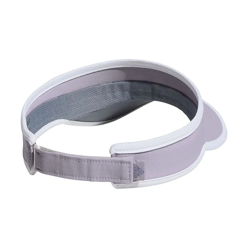 Adidas Superlite 2 Women's Tennis Visor Silver Grey Violet White