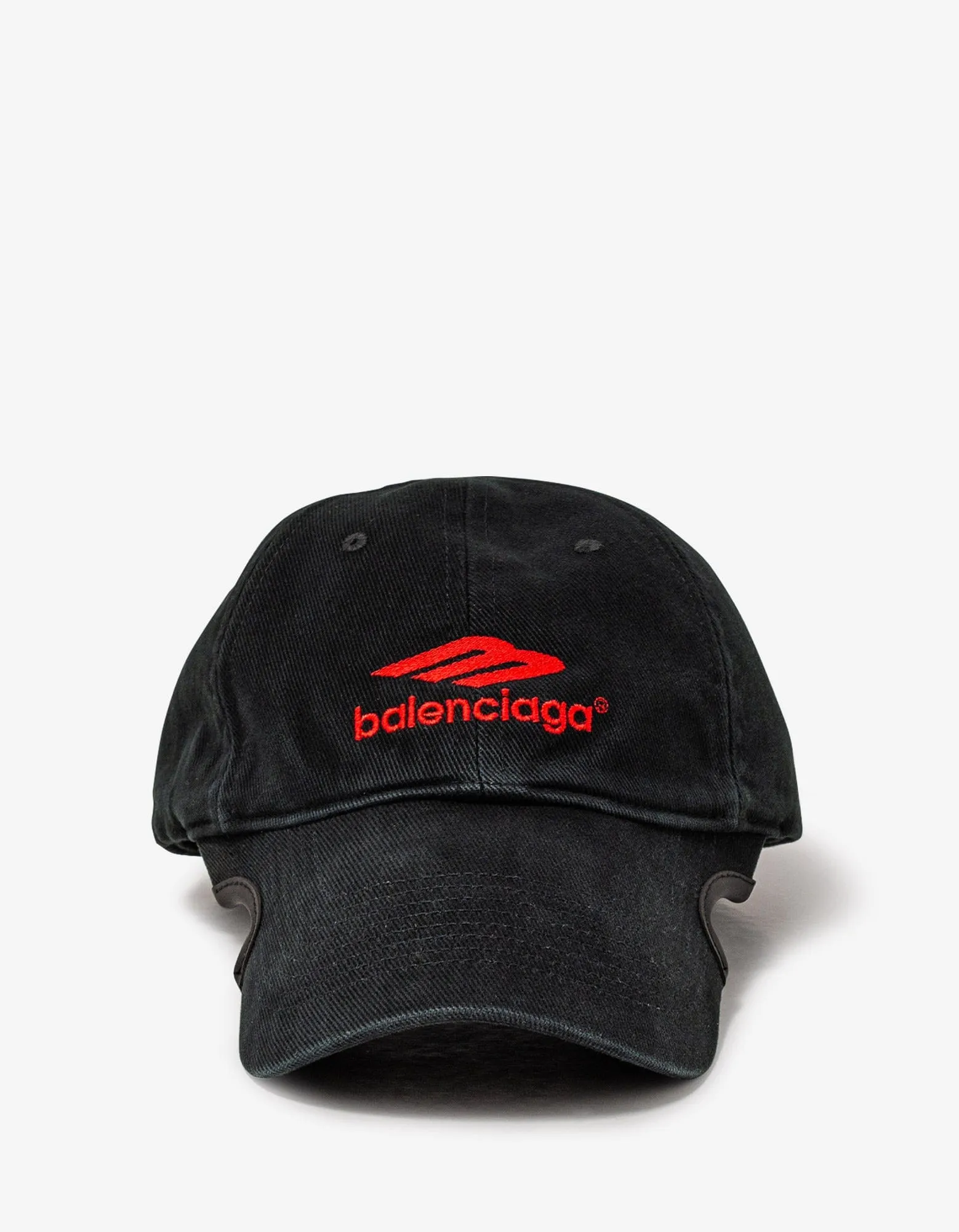 Balenciaga Black 3B Sports Icon Cap