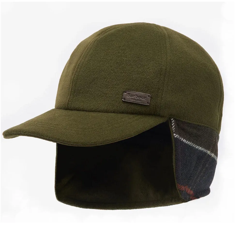 Barbour Lewis Trapper Olive Hat