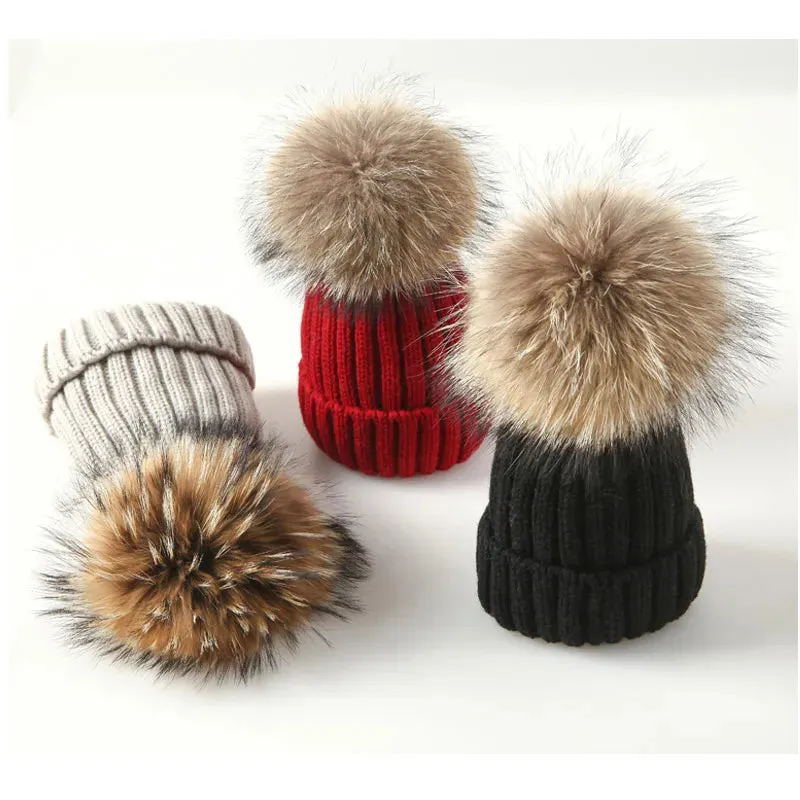 Beanie Pom Pom Hat