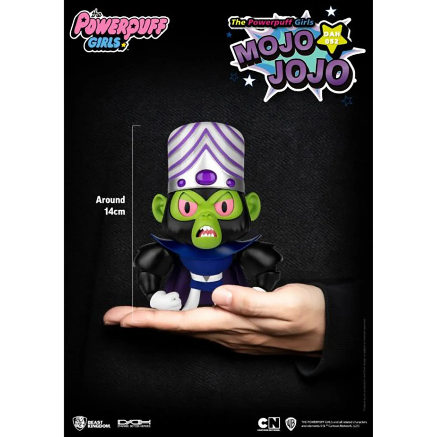 Beast Kingdom Figura Articulada Mojo Jojo Las Chicas Superpoderosas