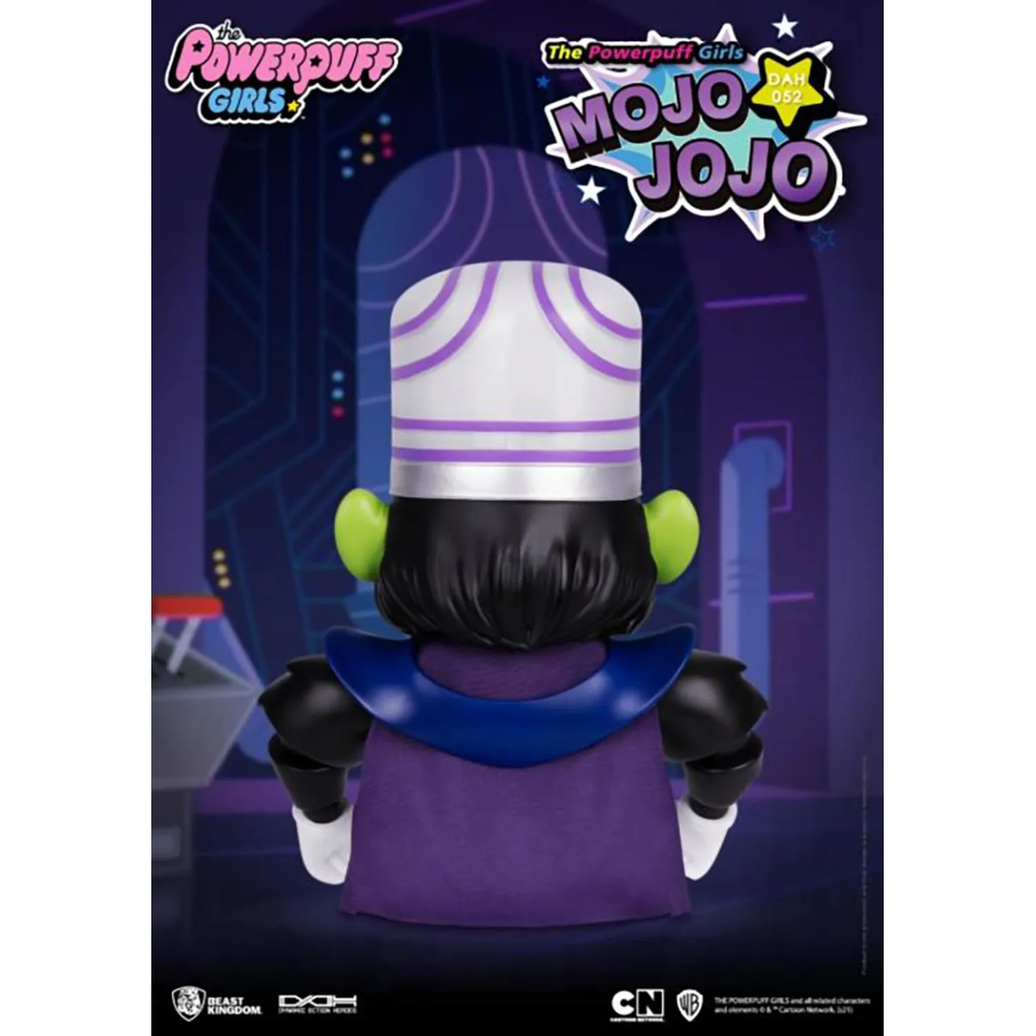 Beast Kingdom Figura Articulada Mojo Jojo Las Chicas Superpoderosas