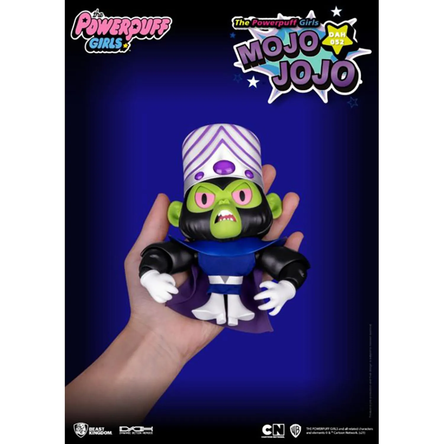 Beast Kingdom Figura Articulada Mojo Jojo Las Chicas Superpoderosas