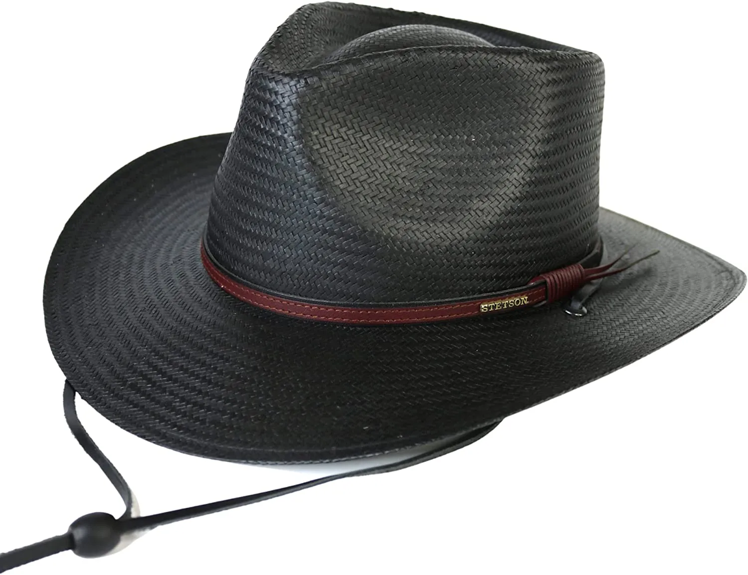 Belgrade Straw Western Hat with Chinstrap by Stetson