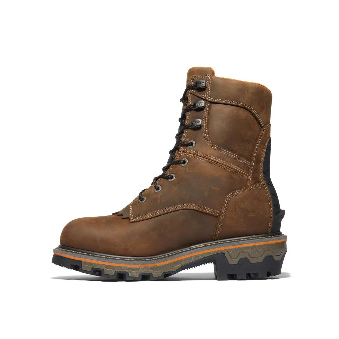 Boondock HD 8 Inch Soft Toe Waterproof Logger Boot Brown