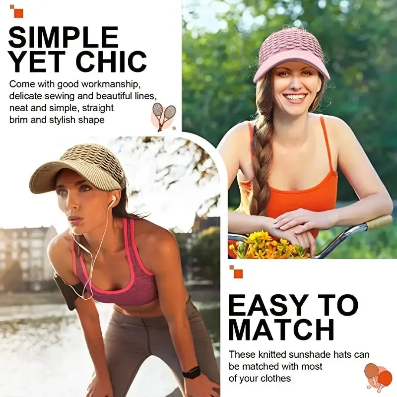 Breathable Sun Visor Cap for Outdoor Sports