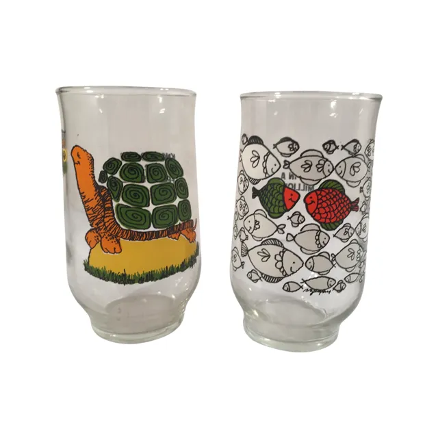 Brockway Glass Friends Glasses (Set of 4)