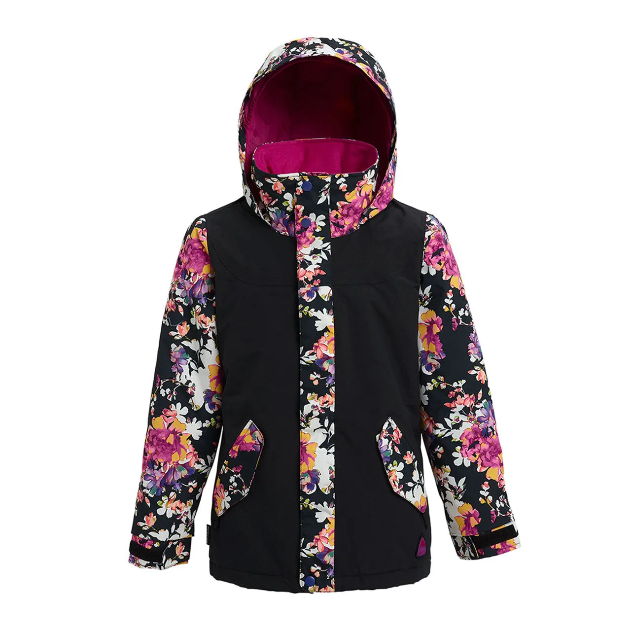 Burton Girls' Elodie Jacket - True Black/ Secret Garden