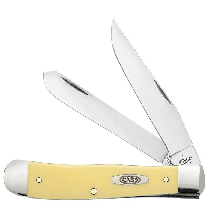 Case 80161 Yellow Synthetic Trapper Knife