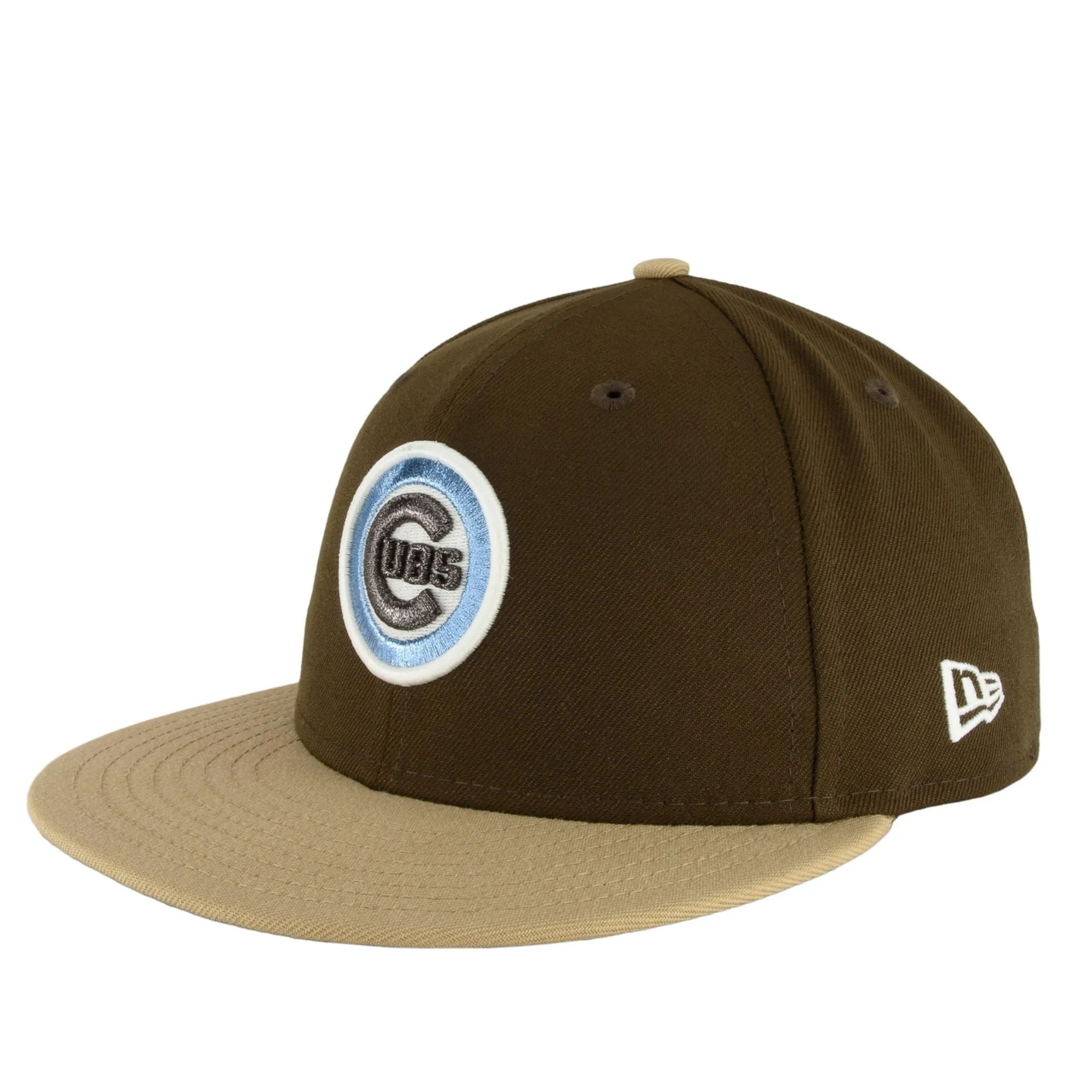 Chicago Cubs Walnut Camel New Era 59FIFTY Fitted Hat