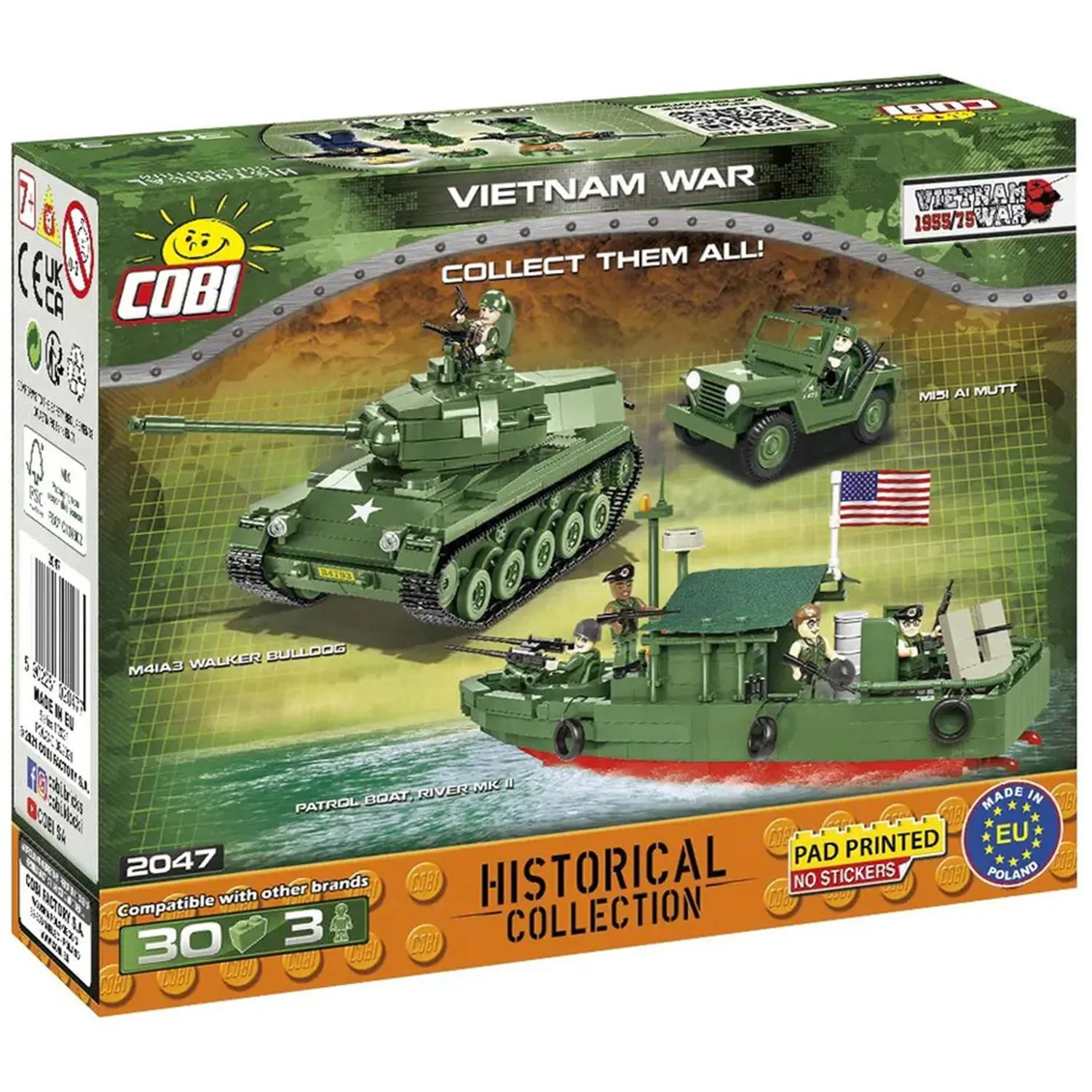 Cobi 2047 Guerra De Vietnam 30 Bloques Historical Collection