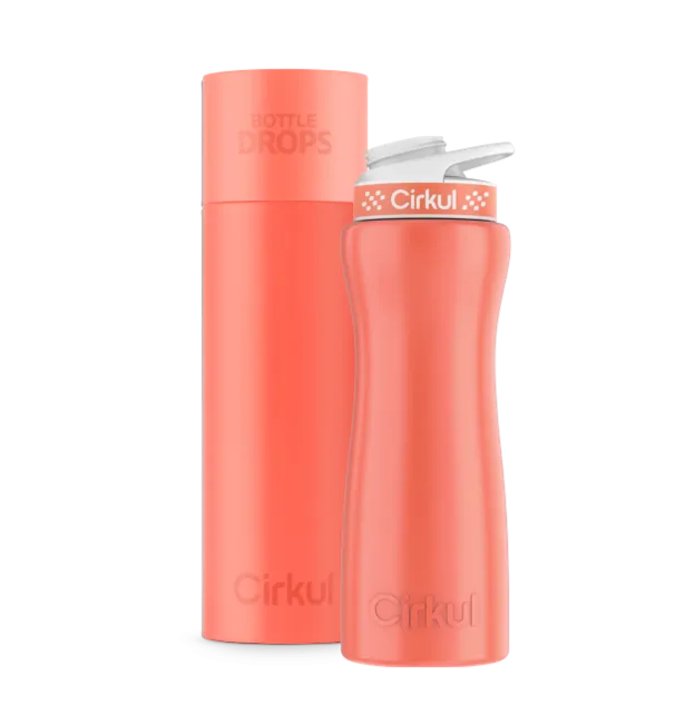 CX: Limited Edition: Coral 22oz. Stainless Steel Bottle & Lid