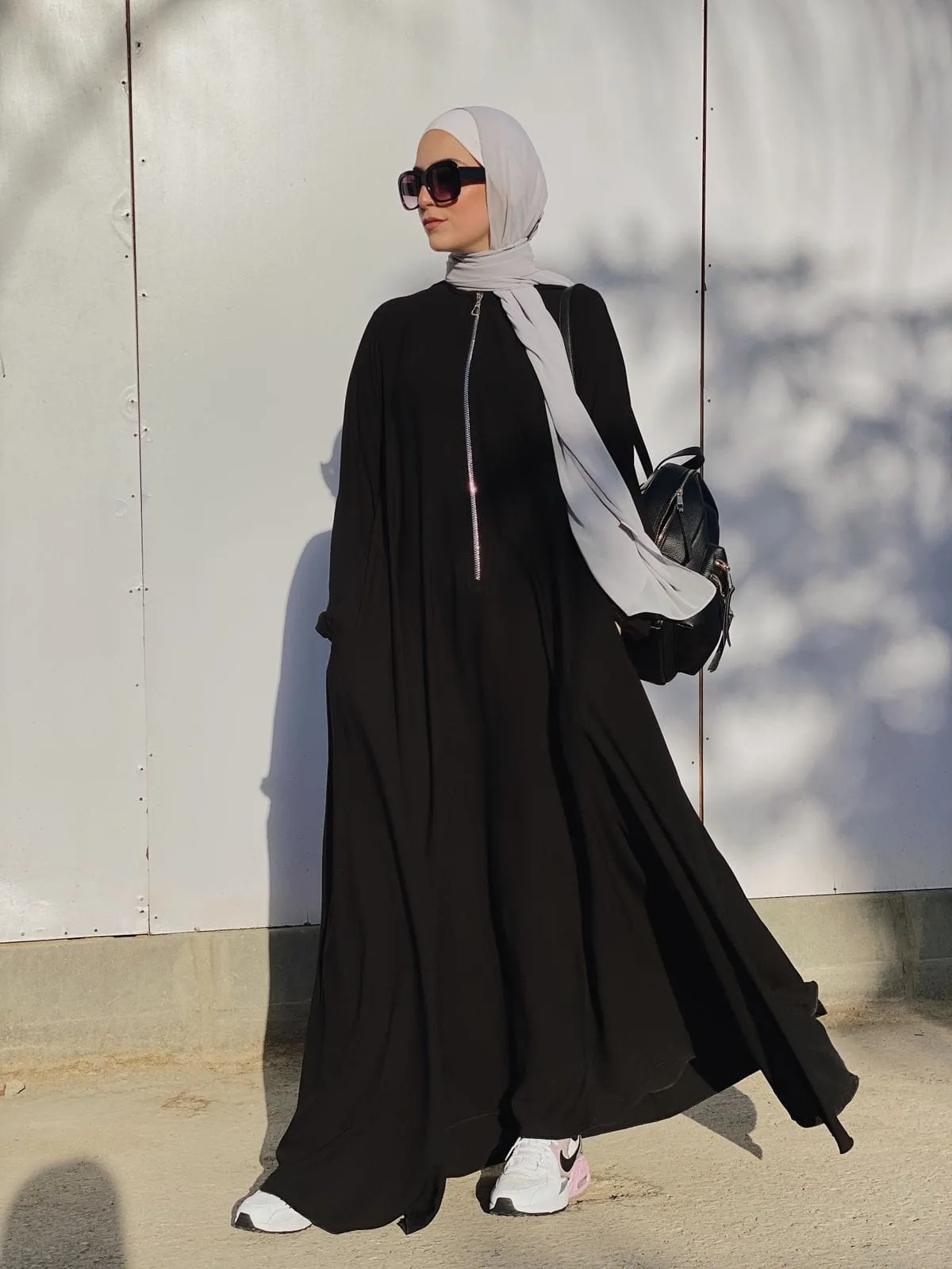 Double cloche basic abaya