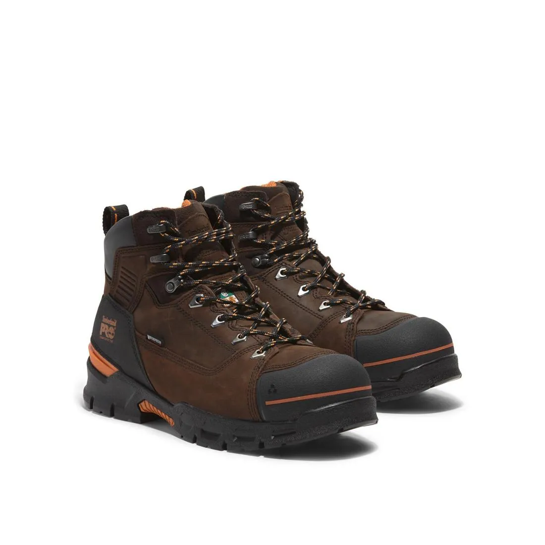 Endurance Ev 6 Inch Composite-Toe Waterproof Work Boot Brown