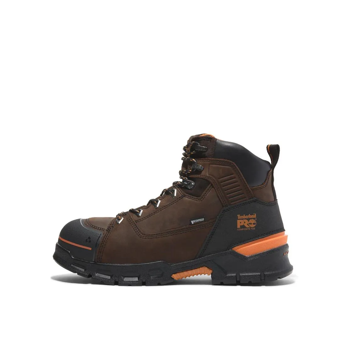 Endurance Ev 6 Inch Composite-Toe Waterproof Work Boot Brown