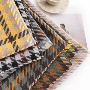 FH23-5445 Houndstooth winter scarf