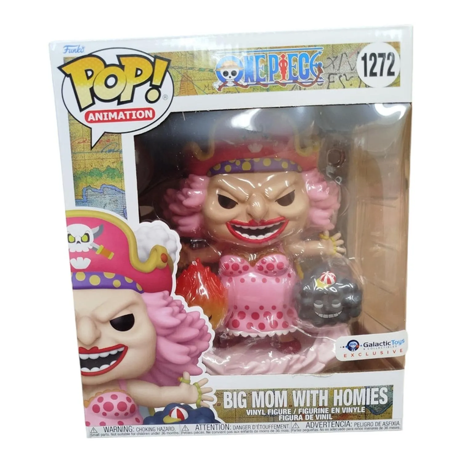 Funko Pop Big Mom With Homies 1272 Special Edition 6 Pulg One Piece