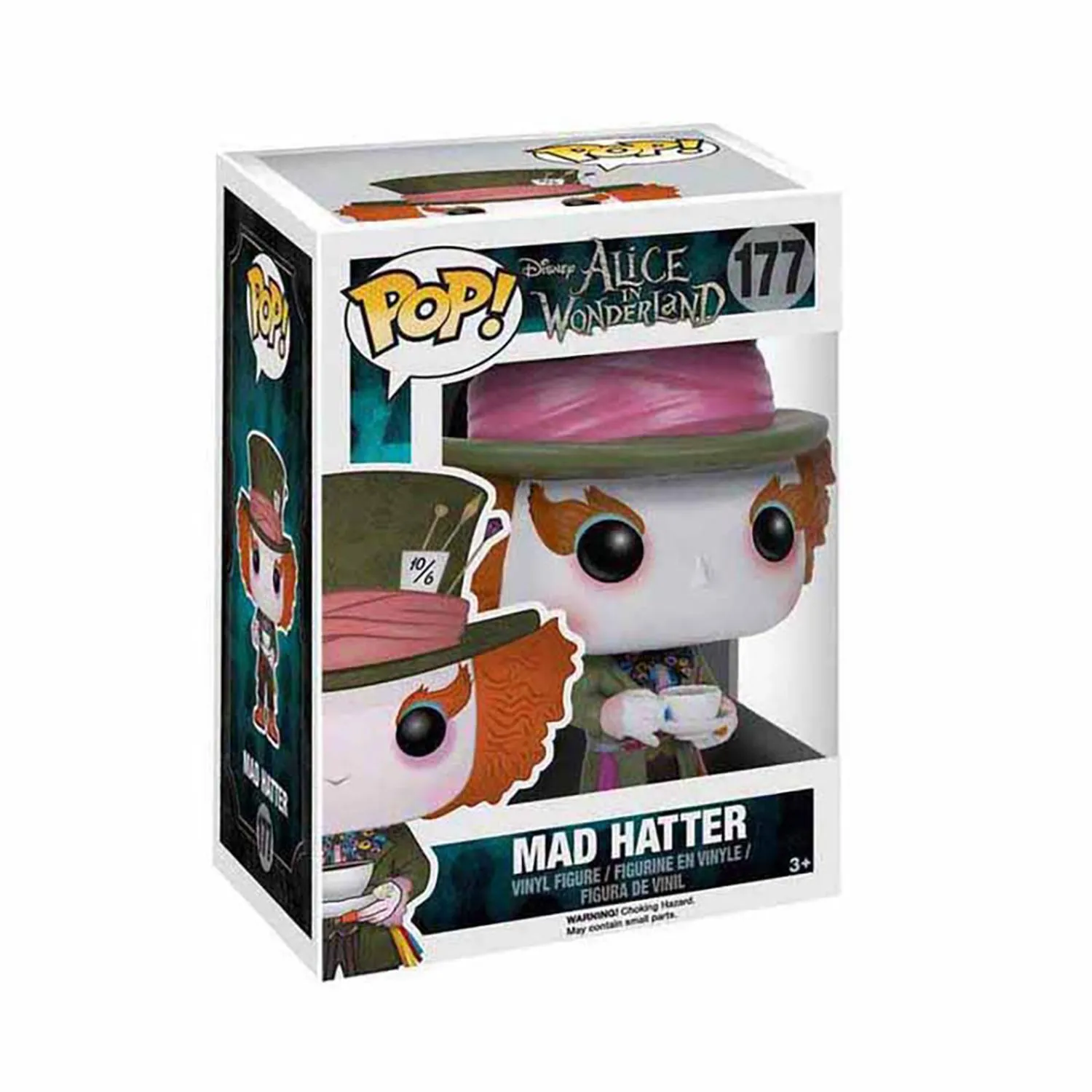 Funko Pop Mad Hatter 177 Alicia En El País De Las Maravillas