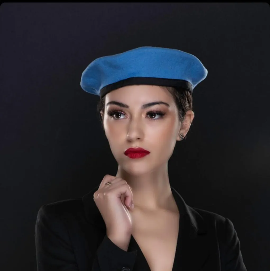 FW7773- Baby Blue Beret