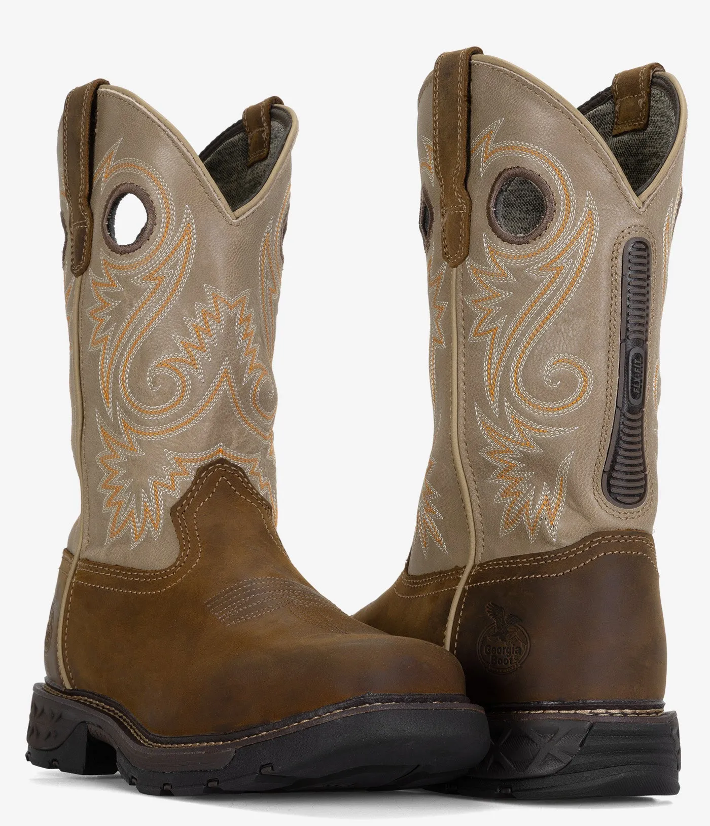 Georgia Boot Carbo-Tec FLX 11" Alloy Toe Pull-On Boot - Men