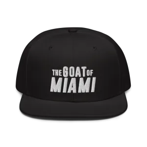 Goat Of Miami Snapback Hat