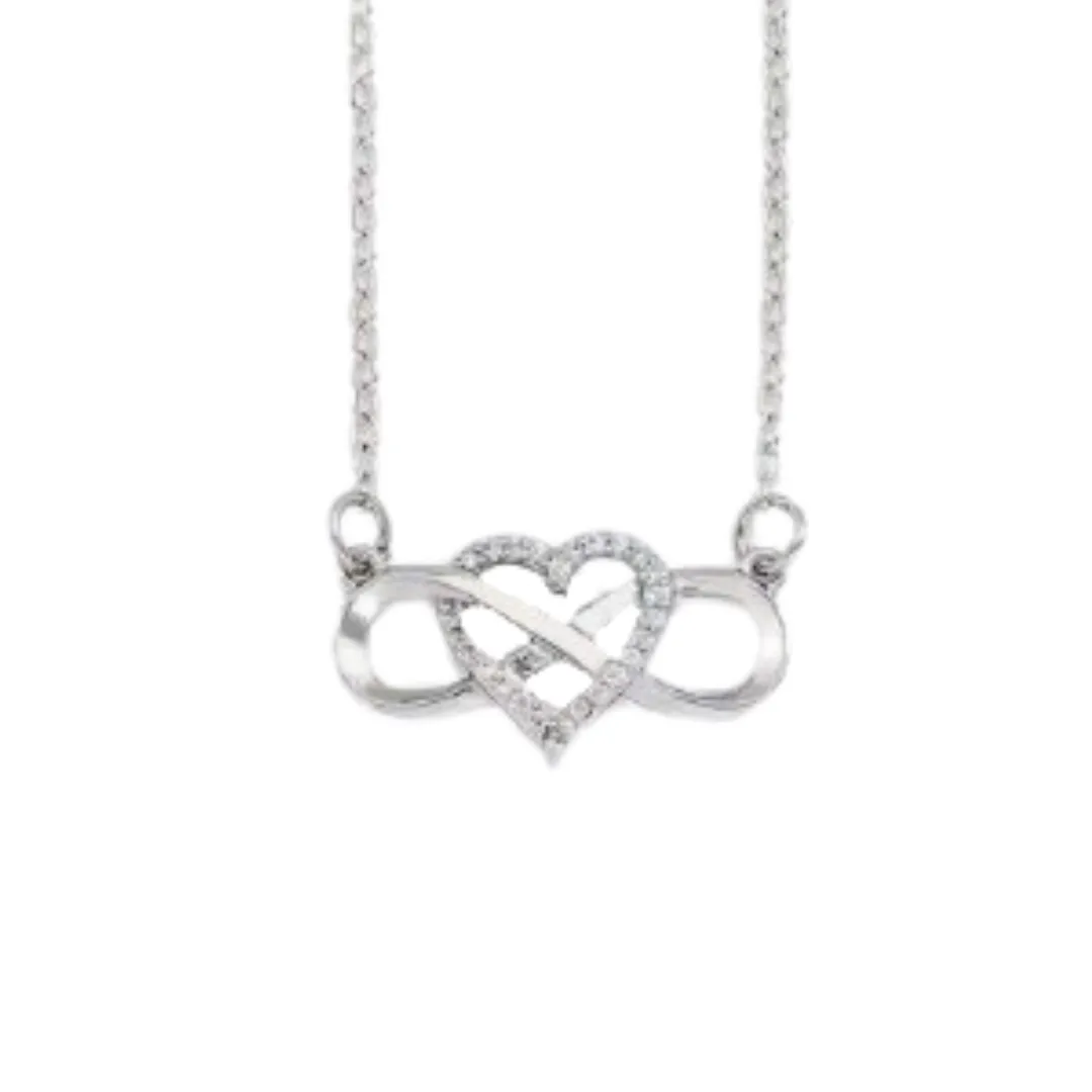 Infinity Heart Necklace