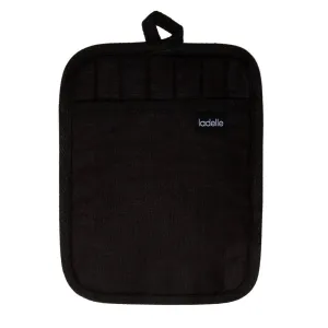 Ladelle Lennox Black Pot Holder - 2 Piece