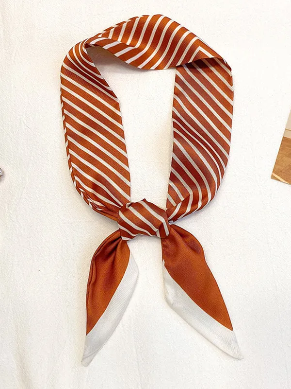 Leisure Fashion Striped Hair Band Scarf