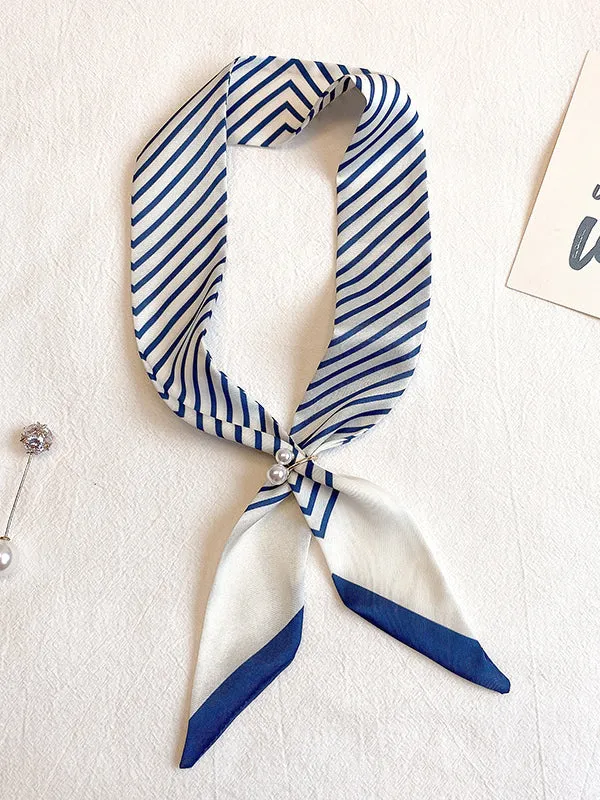 Leisure Fashion Striped Hair Band Scarf