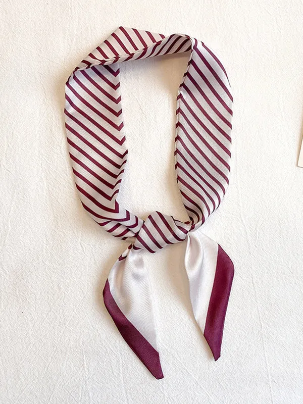 Leisure Fashion Striped Hair Band Scarf