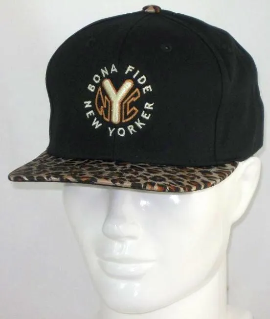 Leopard Print Bill Cap