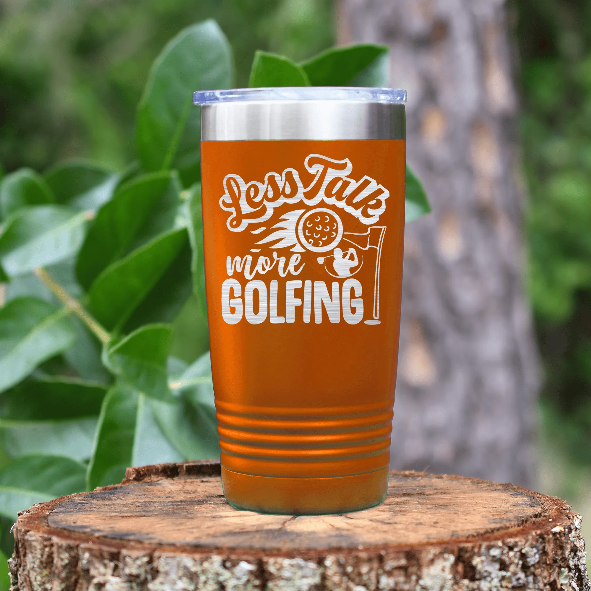 Less Talk More Golf Tumbler