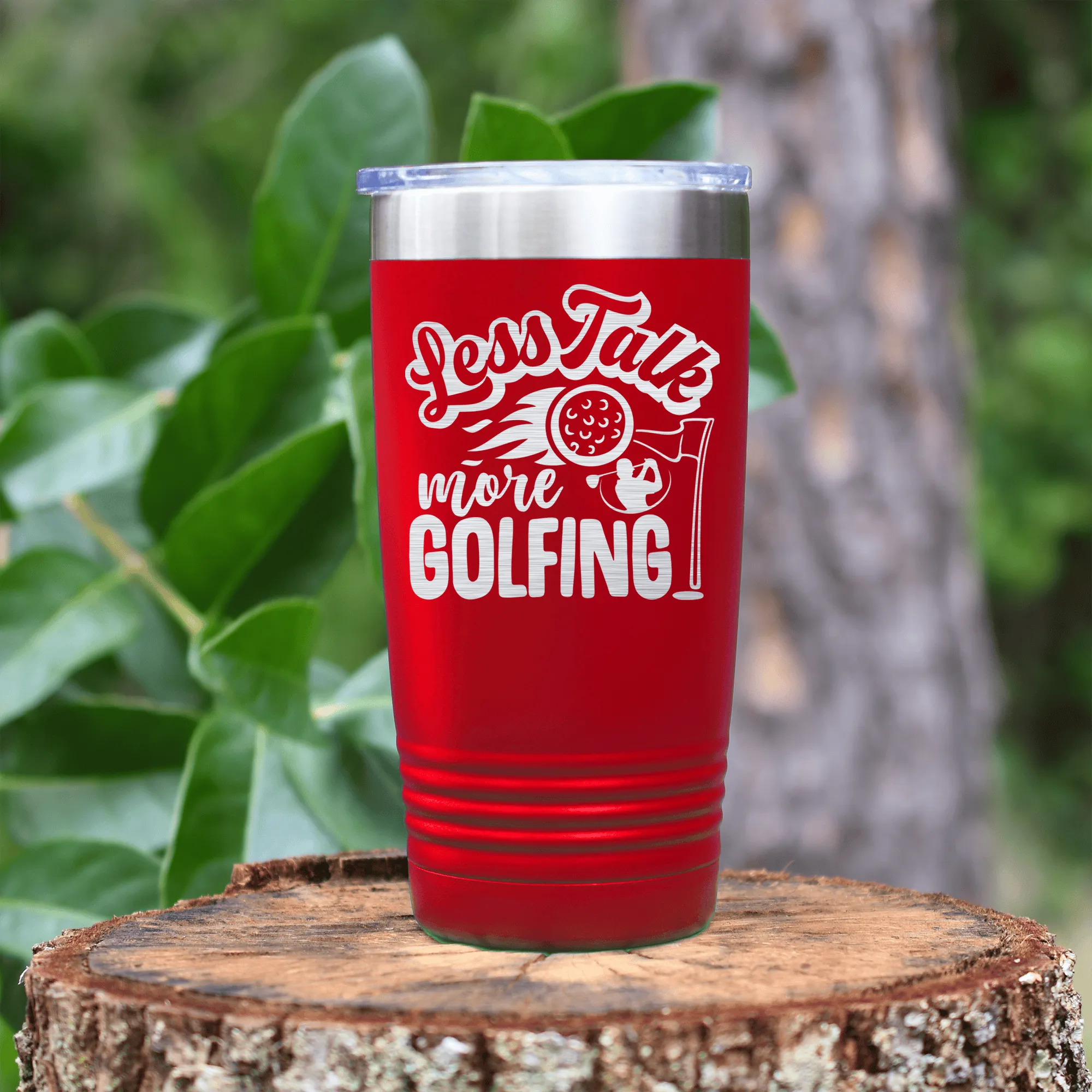 Less Talk More Golf Tumbler