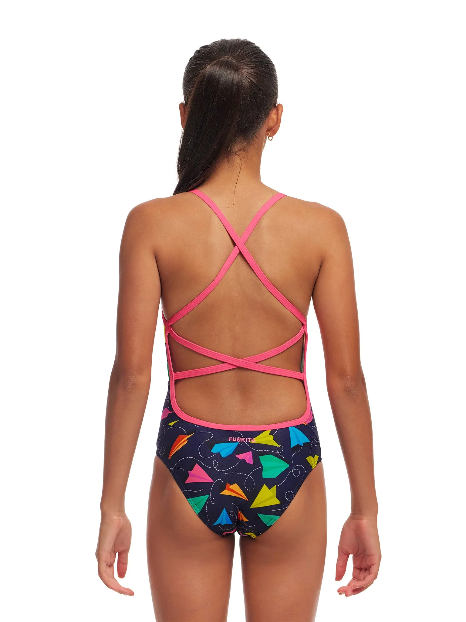 Maillot de bain une-pièce Single Strap pour filles - Fly Bye