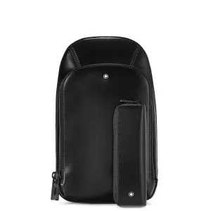 MNT Sling Bag Glossy Leather Extreme 2. Black