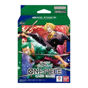 New Arrival Bandai Card Game Starter Deck Zoro & Sanji St 12 One Piece