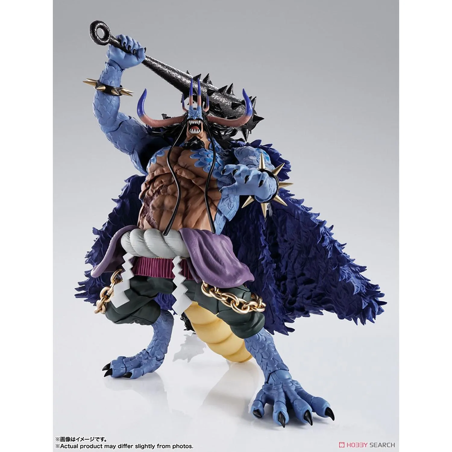 New Arrival Bandai Figura Articulada S.H.Figuarts Kaidou King Of The Beasts Man-Beast Form One Piece