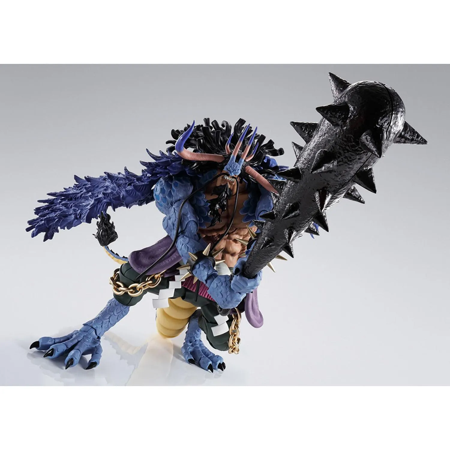 New Arrival Bandai Figura Articulada S.H.Figuarts Kaidou King Of The Beasts Man-Beast Form One Piece