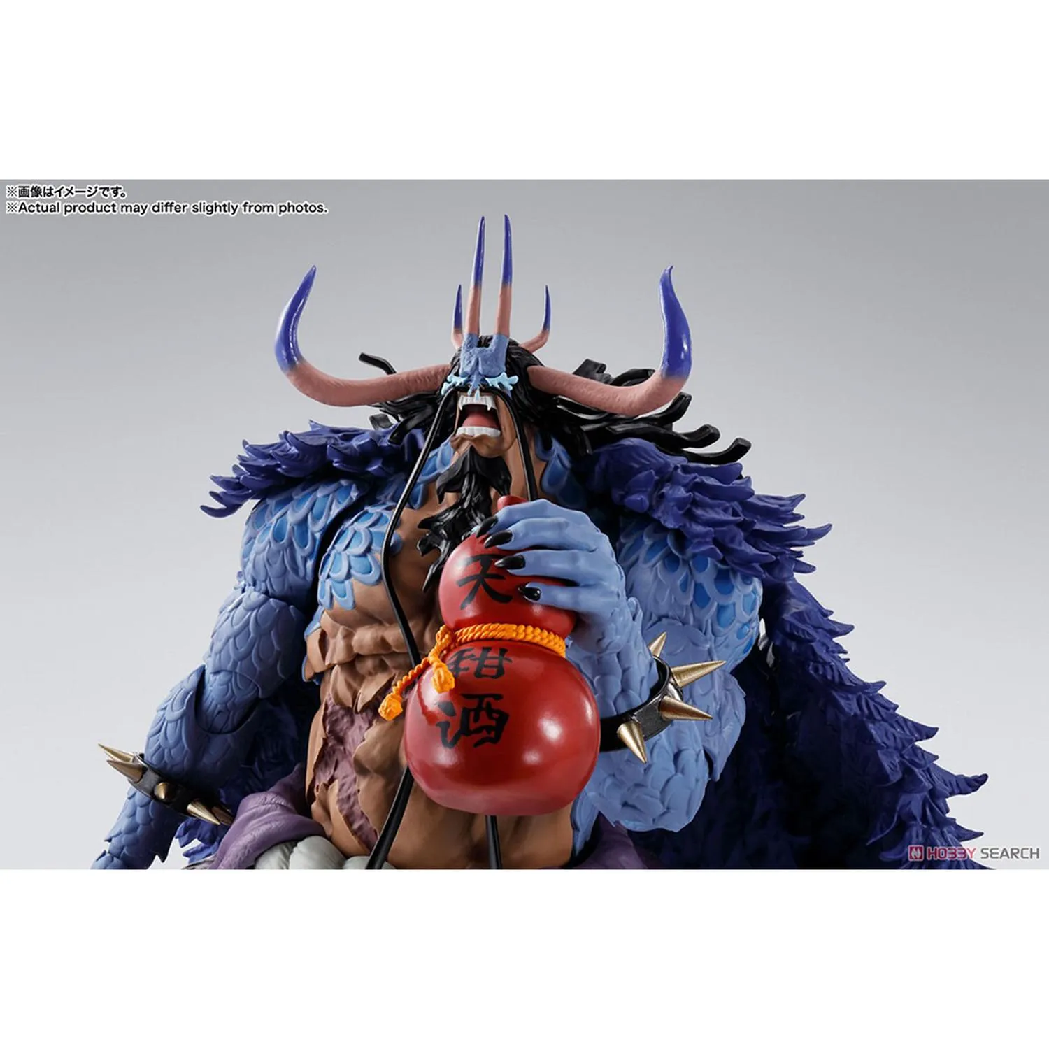 New Arrival Bandai Figura Articulada S.H.Figuarts Kaidou King Of The Beasts Man-Beast Form One Piece