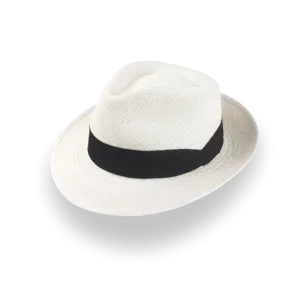 Off-White Trilby Panama Fedora Hat in Toquilla Straw | The Viento