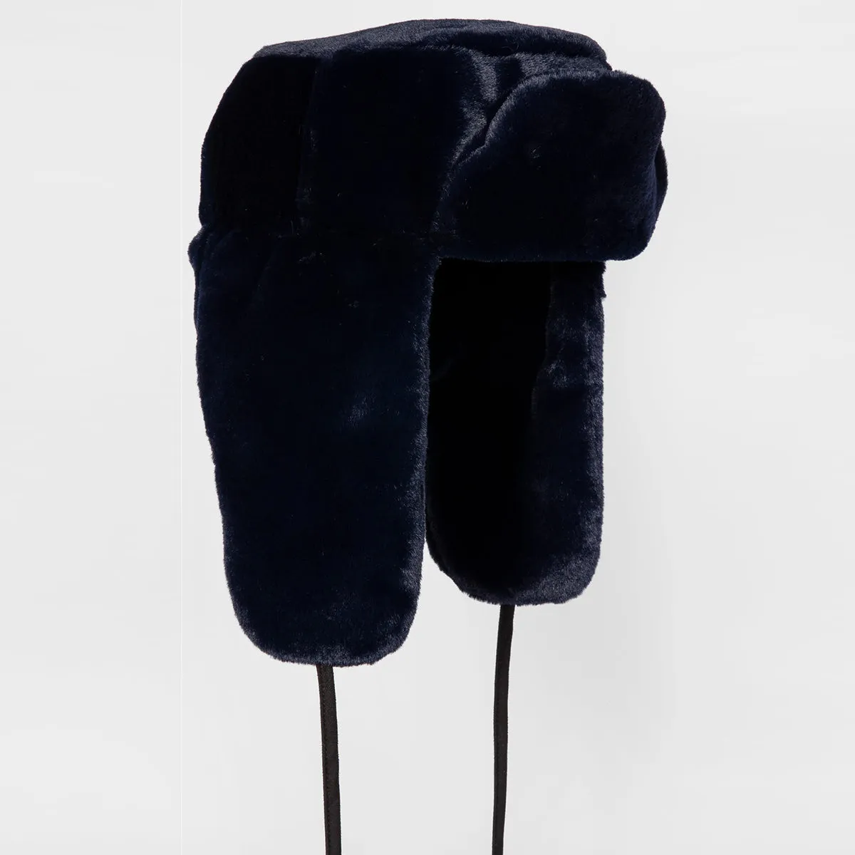 Paul Smith - Women's Faux Fur Trapper Hat in Navy