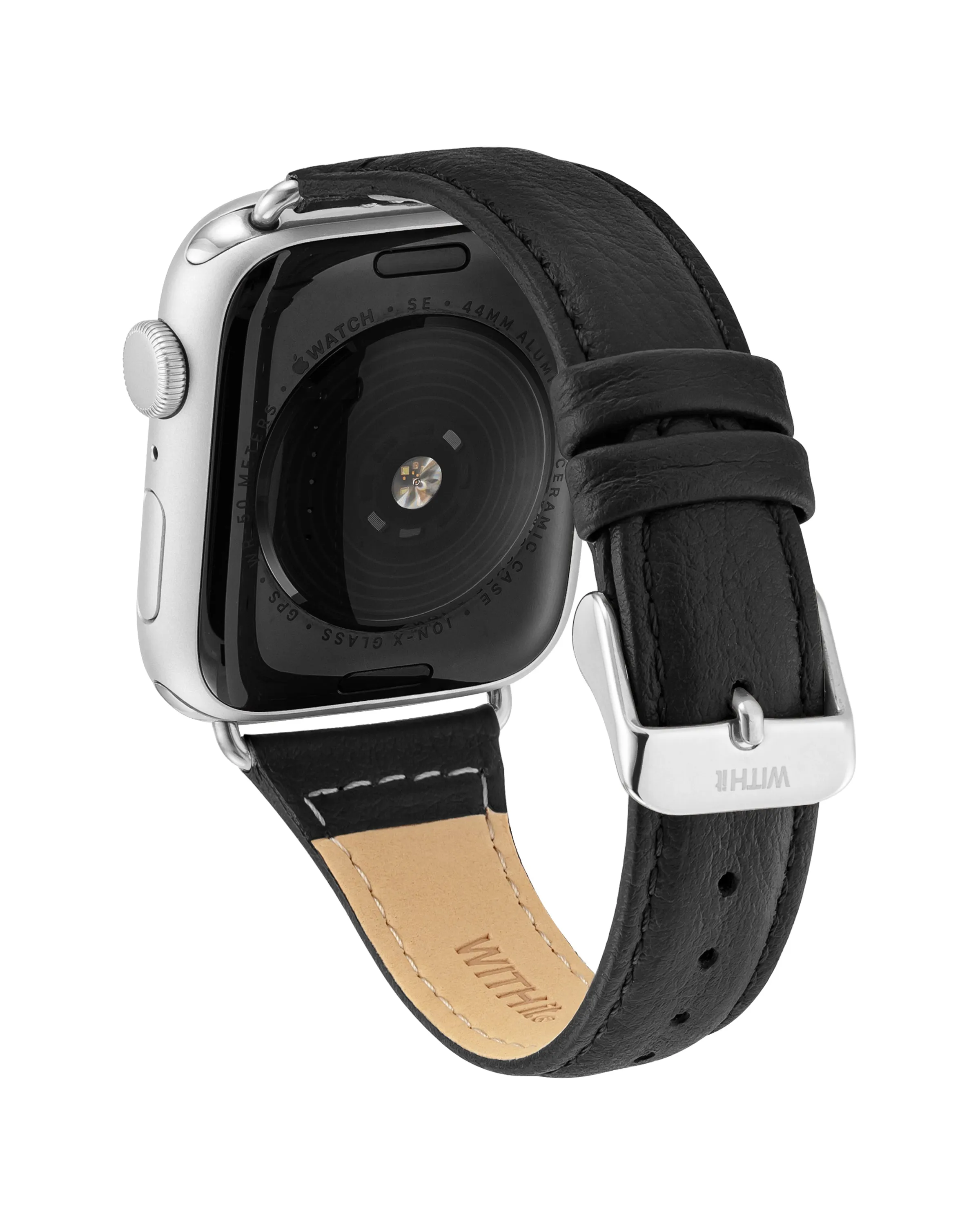 Pebble Grain Leather Band for Apple Watch®