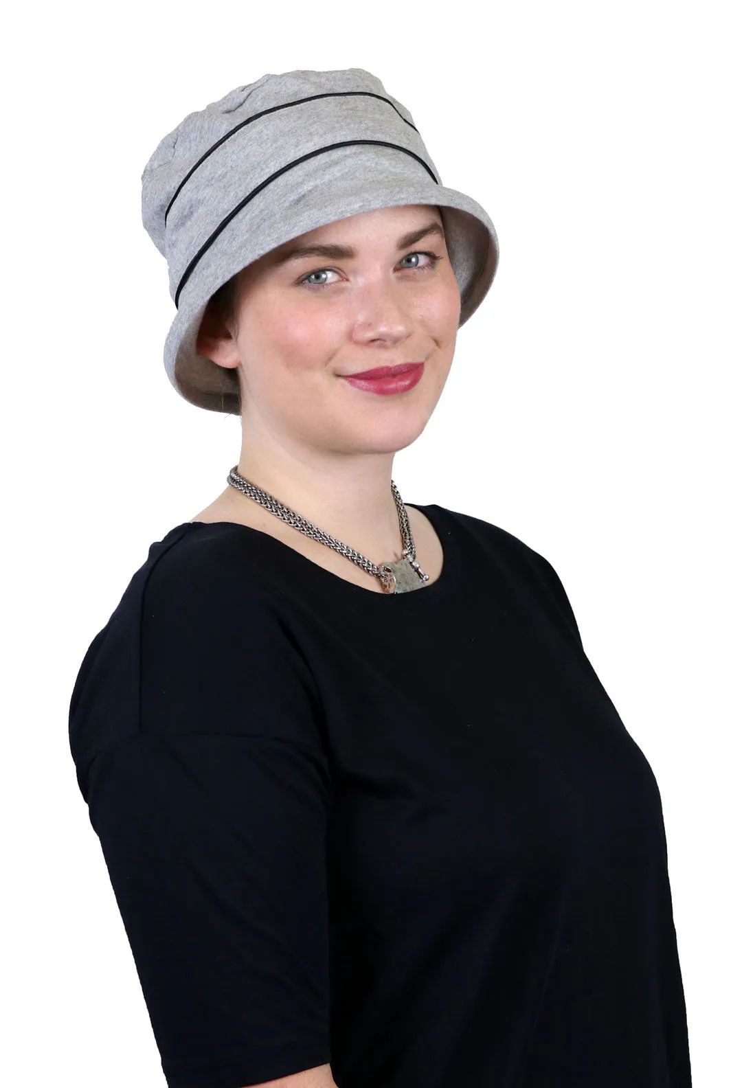 Pippin Cotton Cloche Hat Chemo Headwear for Women 50  UPF Sun Protection