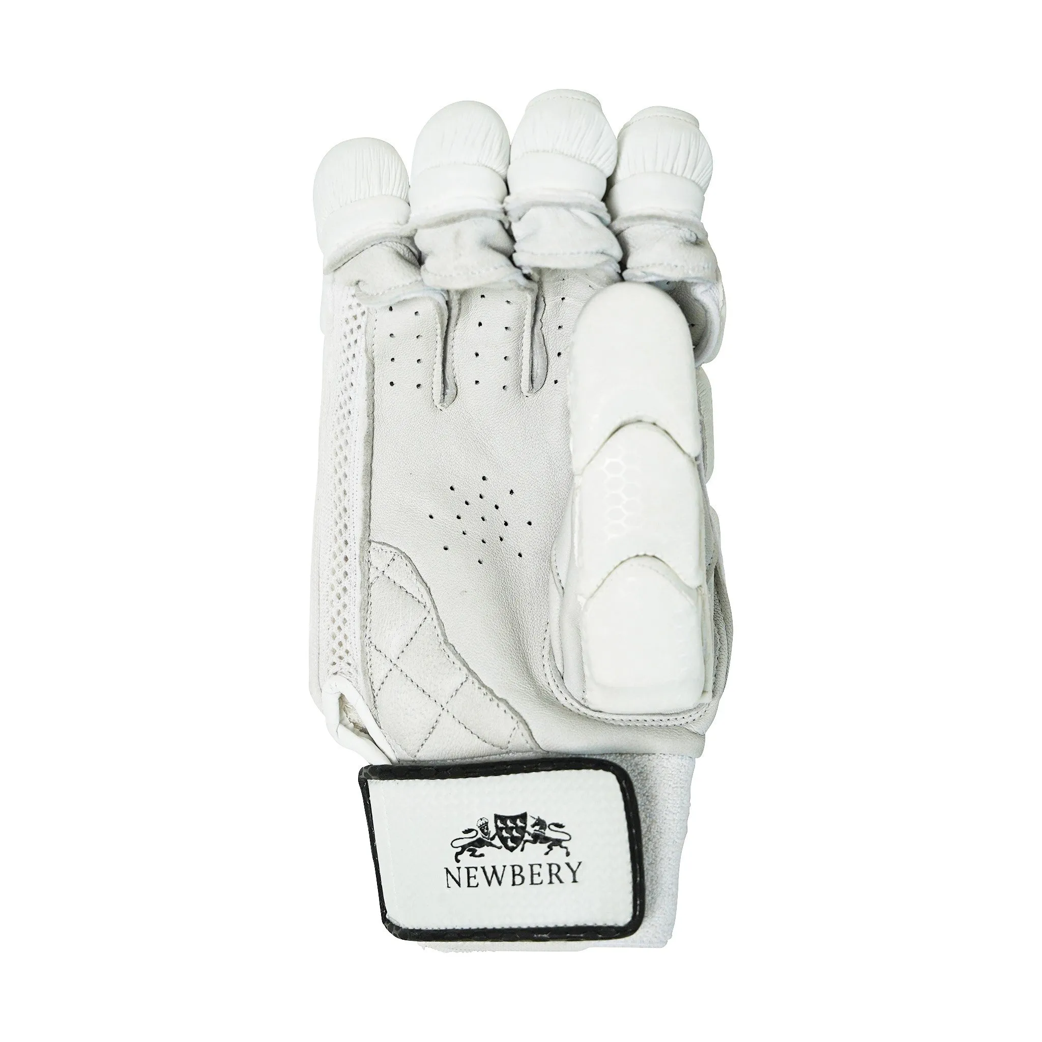 Player Cricket Batting Gloves - White