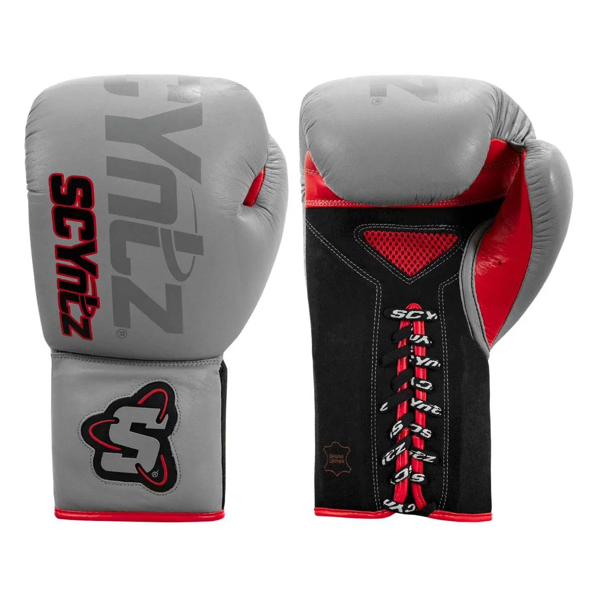 SCYntz Leather Sparring Gloves