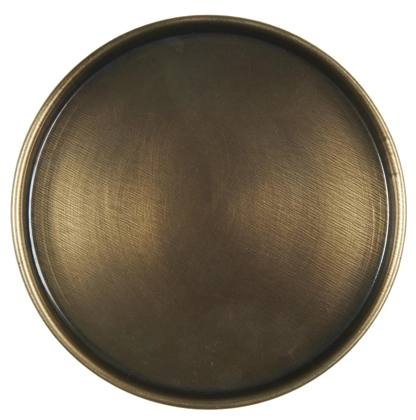 Simple Rustic Brass Coloured Tray