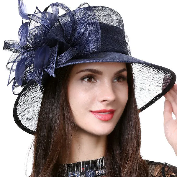 Women Flower Sinamay Hat SM128